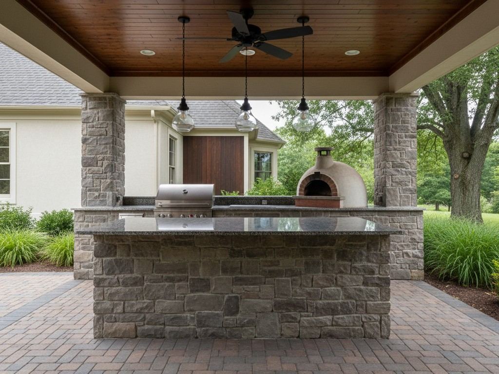 A kitchen that gets used in February